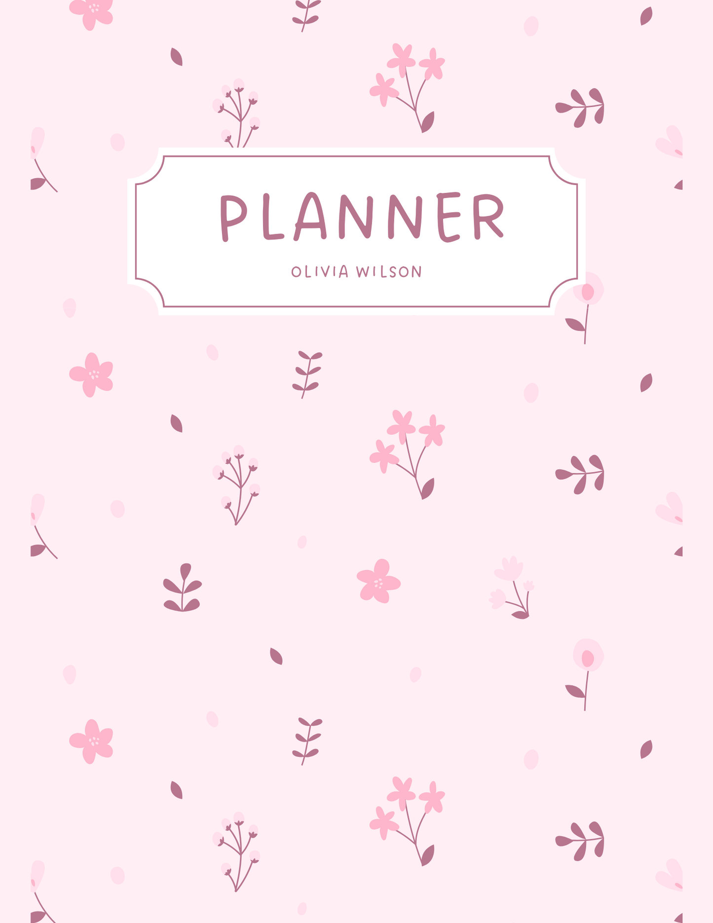 Pretty in Pink 2025 Digital Planner: Organize Your Life in Style