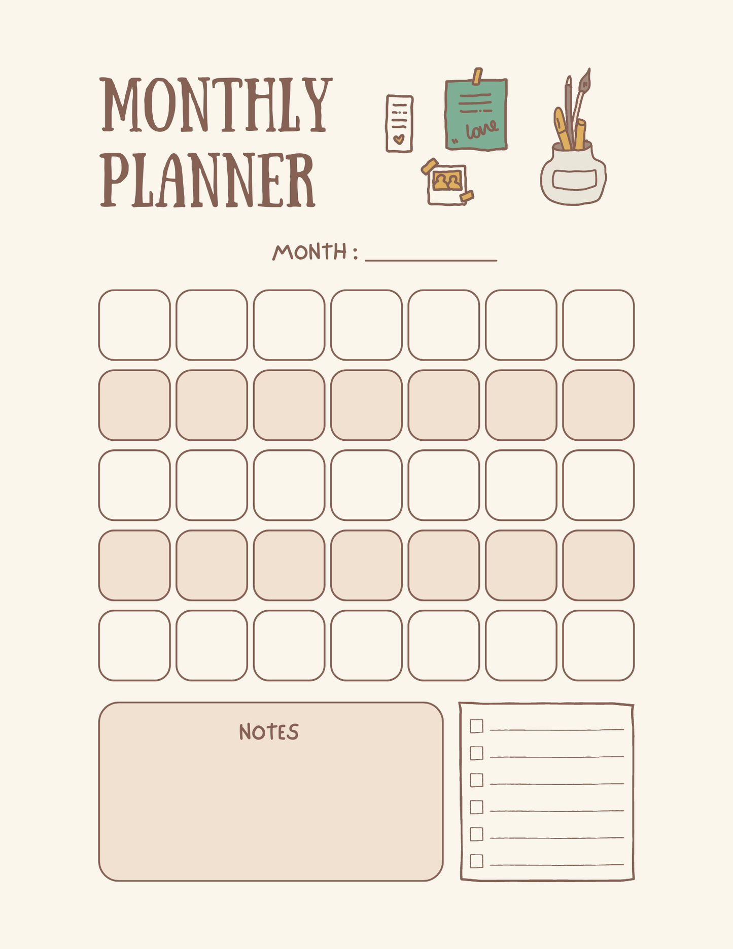 Daily Focus 2025 Digital Planner: Stay Organized Every Day