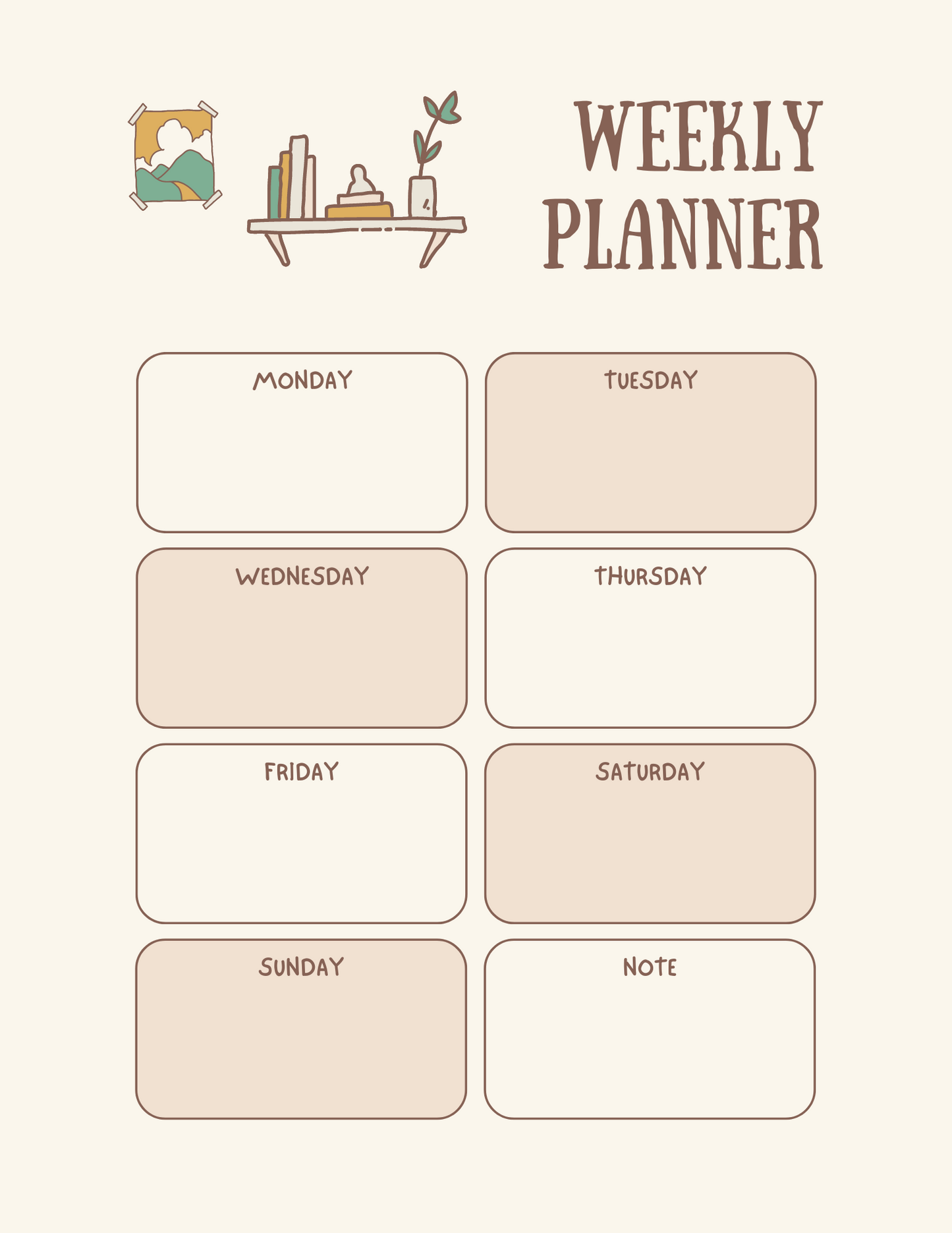Daily Focus 2025 Digital Planner: Stay Organized Every Day