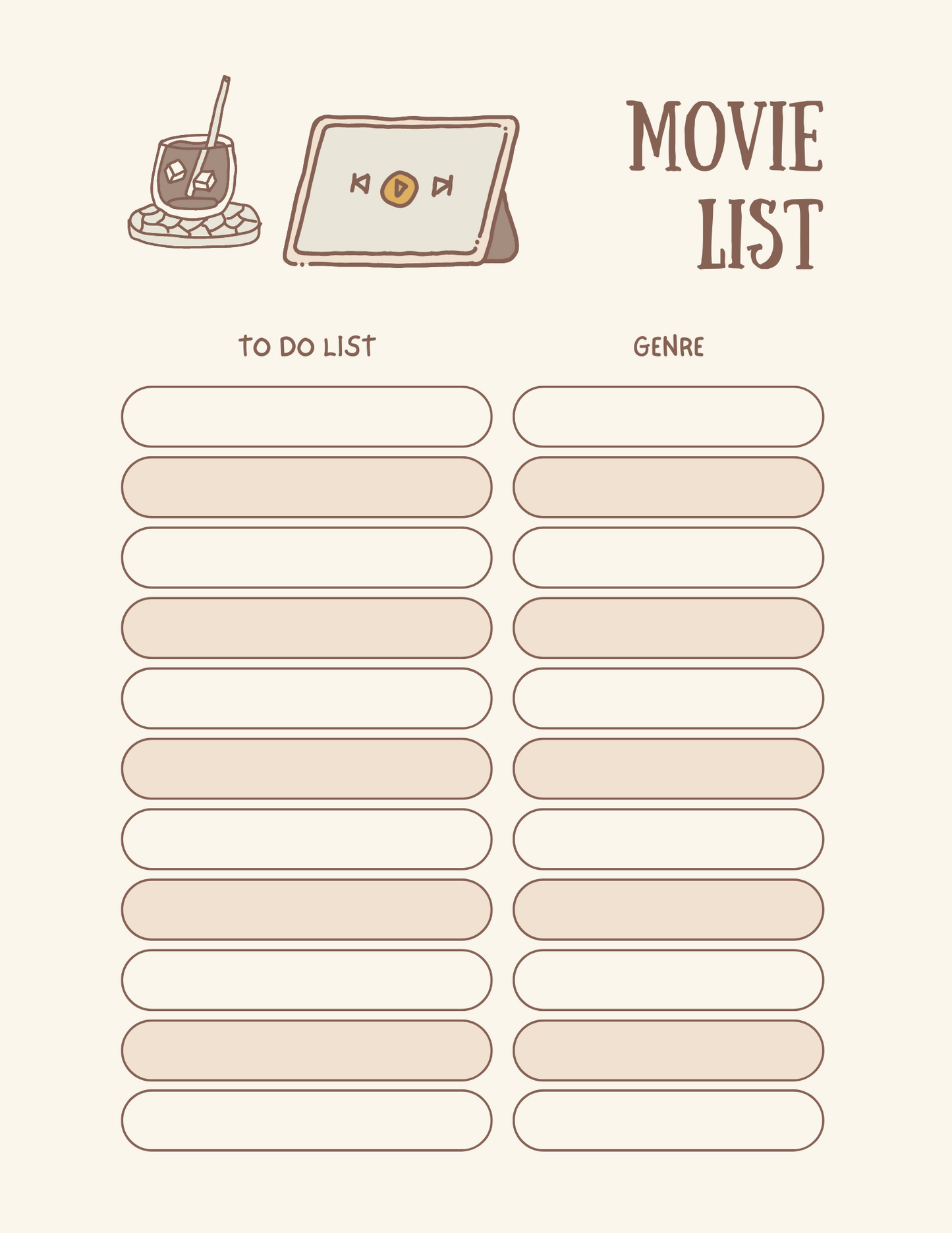 Daily Focus 2025 Digital Planner: Stay Organized Every Day