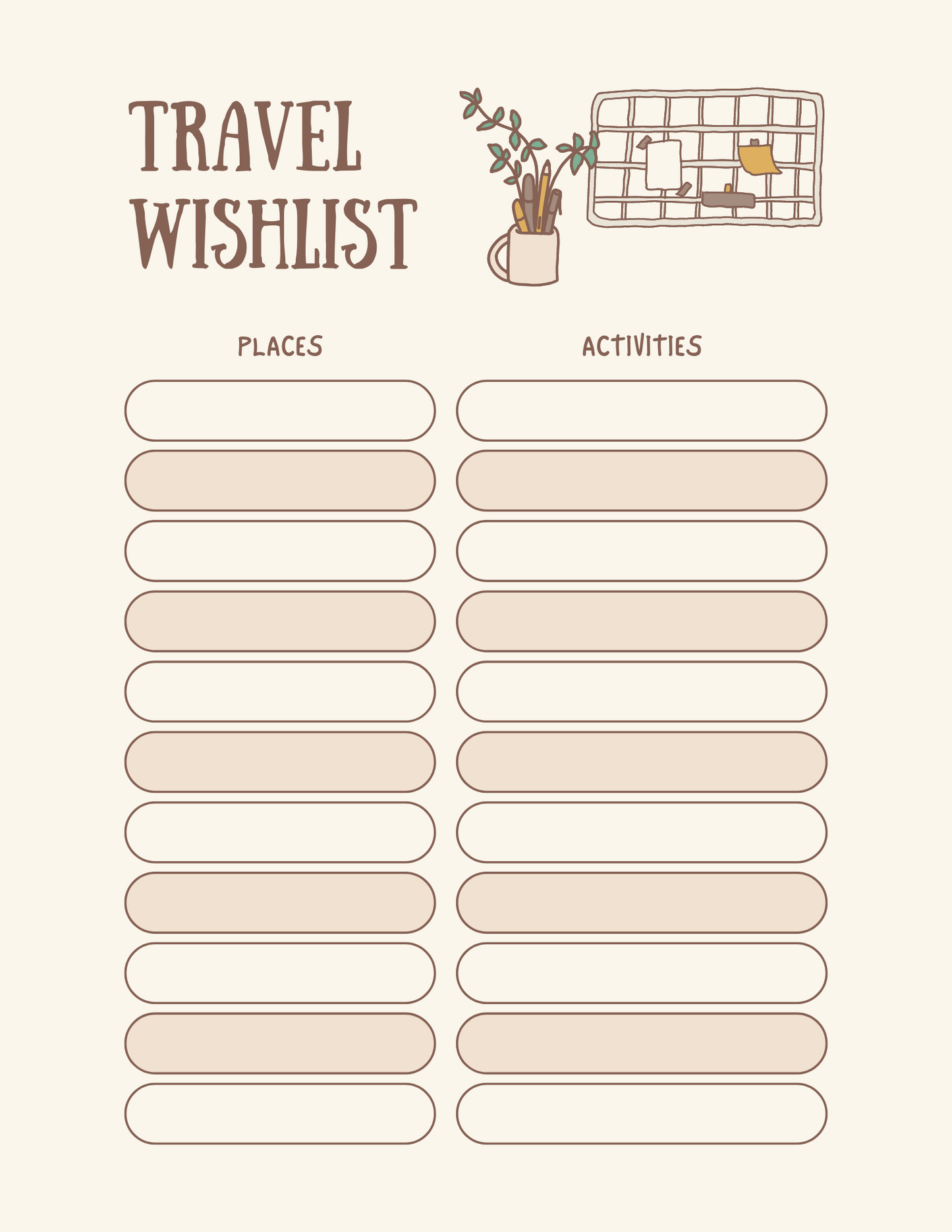 Daily Focus 2025 Digital Planner: Stay Organized Every Day
