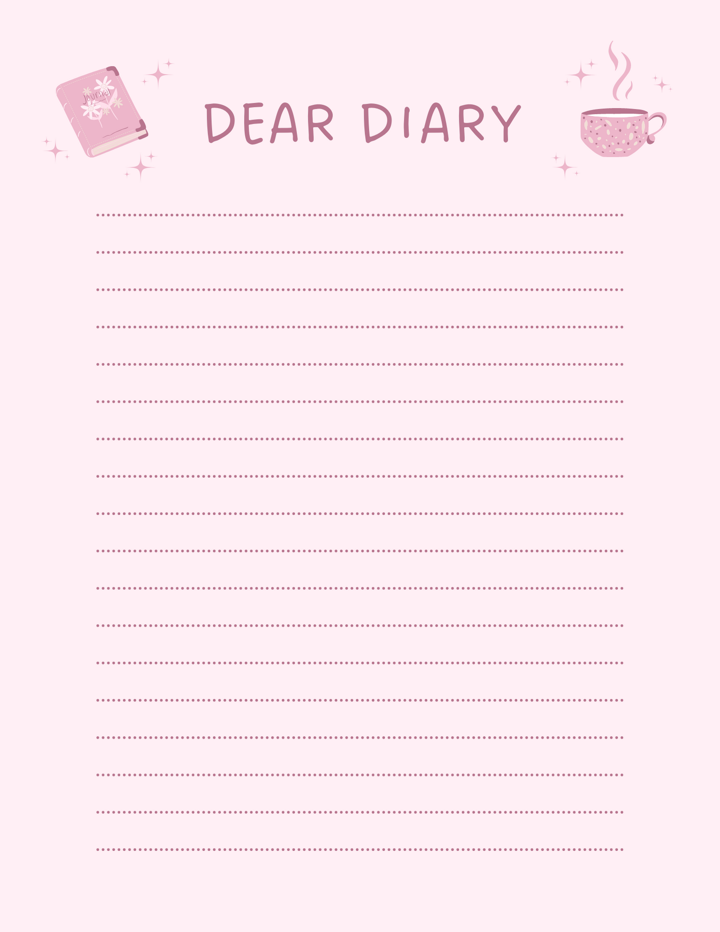 Pretty in Pink 2025 Digital Planner: Organize Your Life in Style