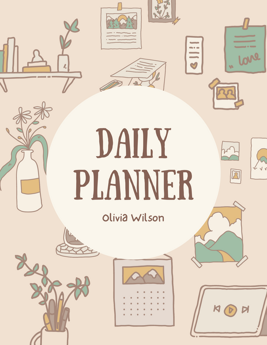 Daily Focus 2025 Digital Planner: Stay Organized Every Day