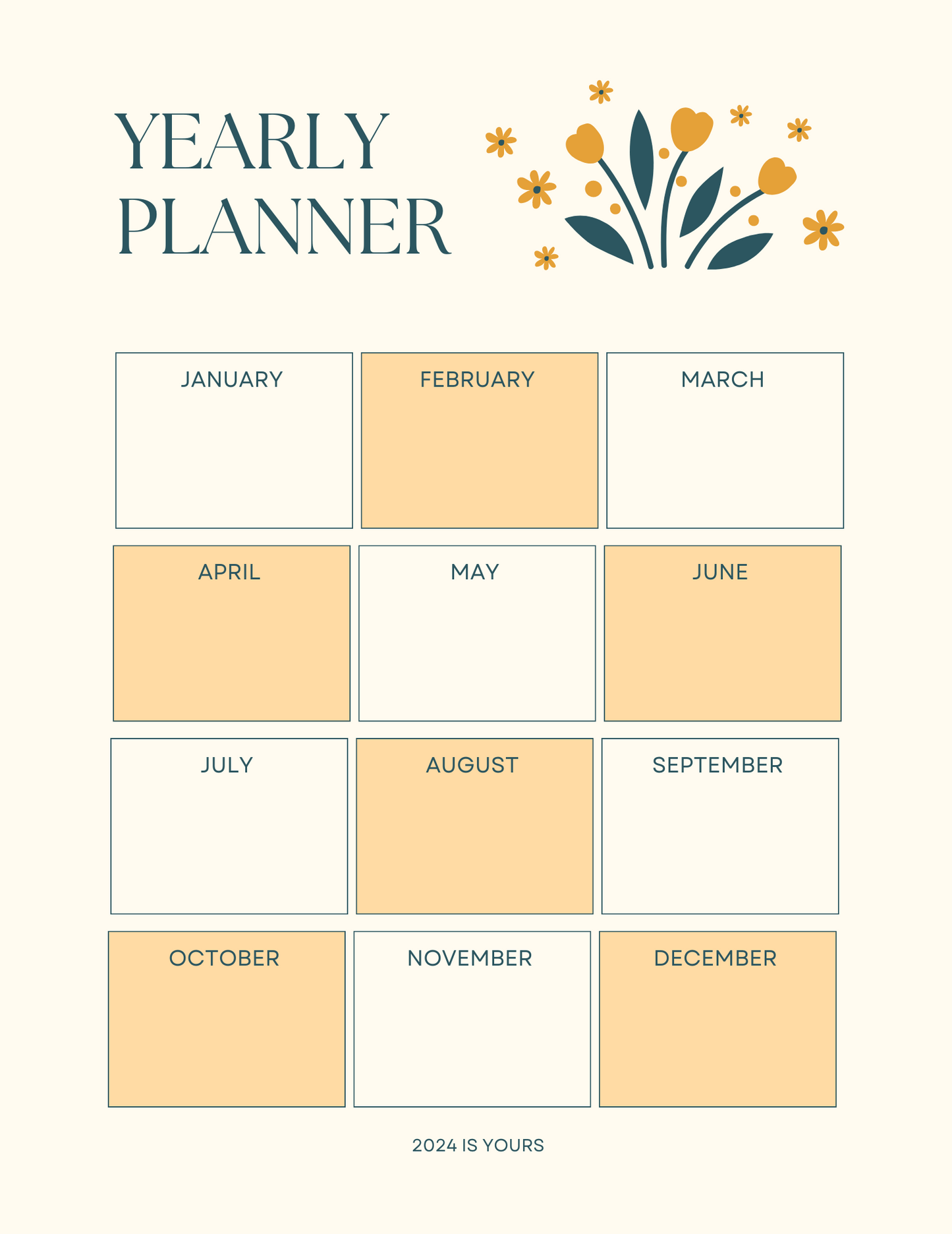 Floral Fantasy Digital Planner 2024: Embrace Your Creativity and Stay Organized