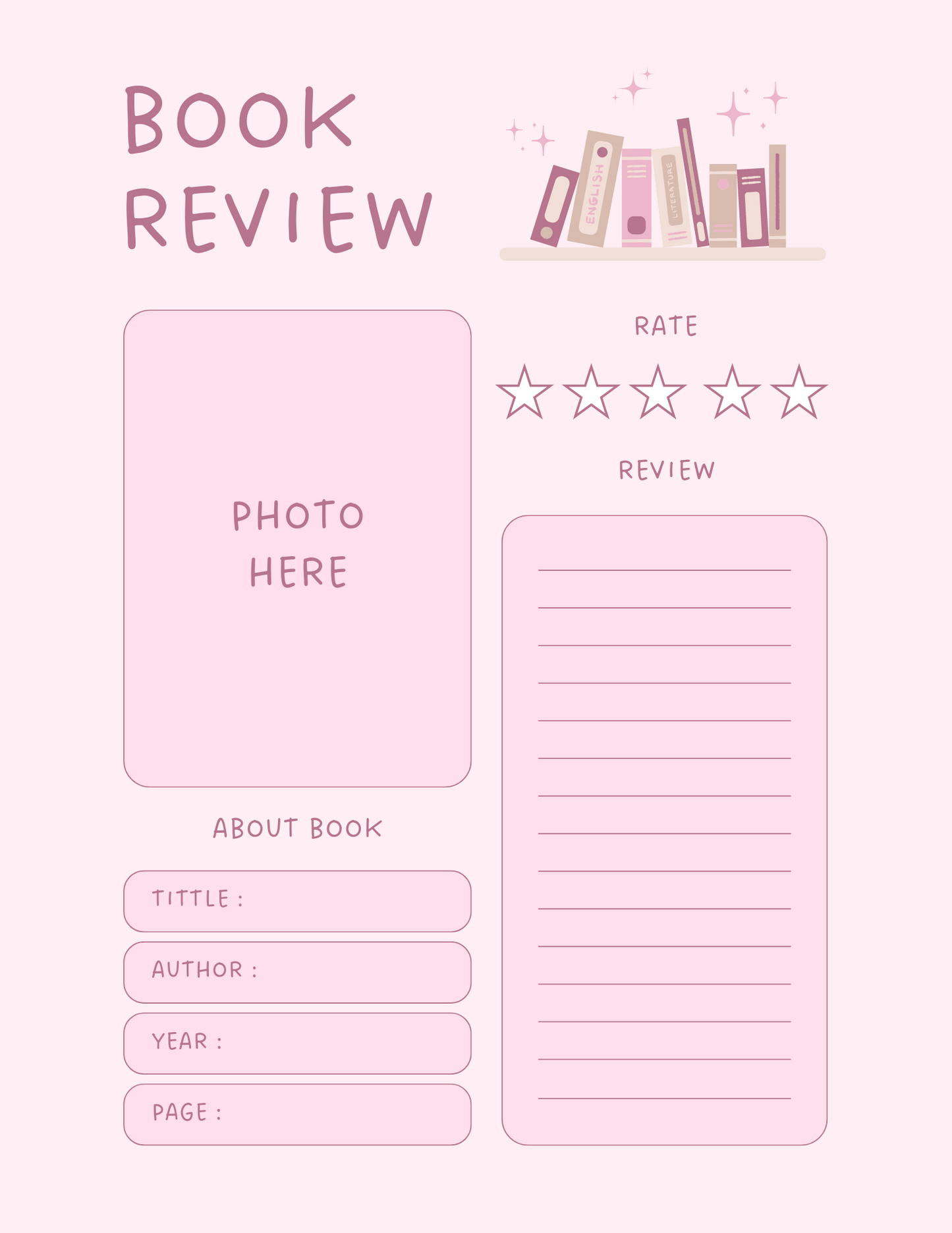 Pretty in Pink 2025 Digital Planner: Organize Your Life in Style