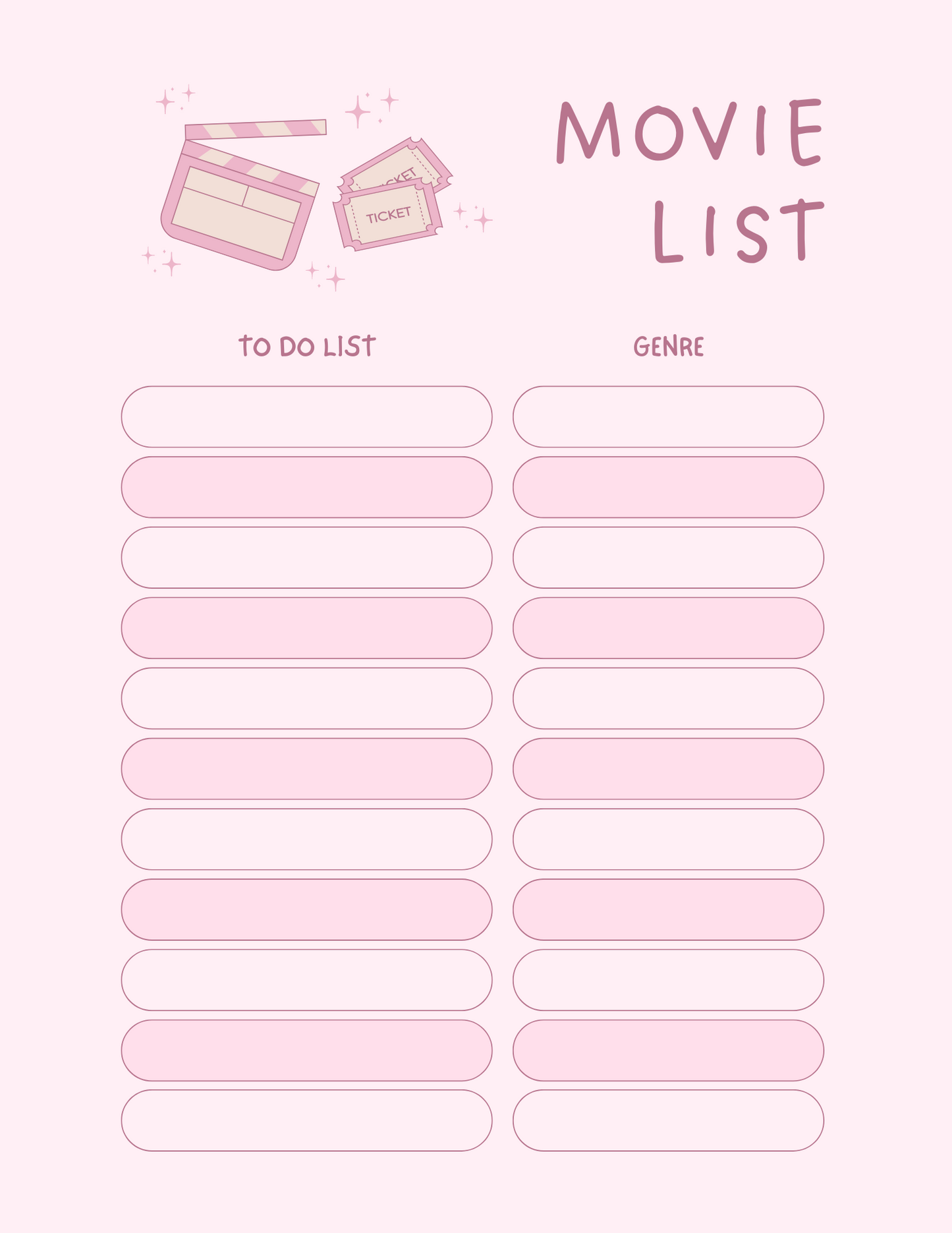 Pretty in Pink 2025 Digital Planner: Organize Your Life in Style